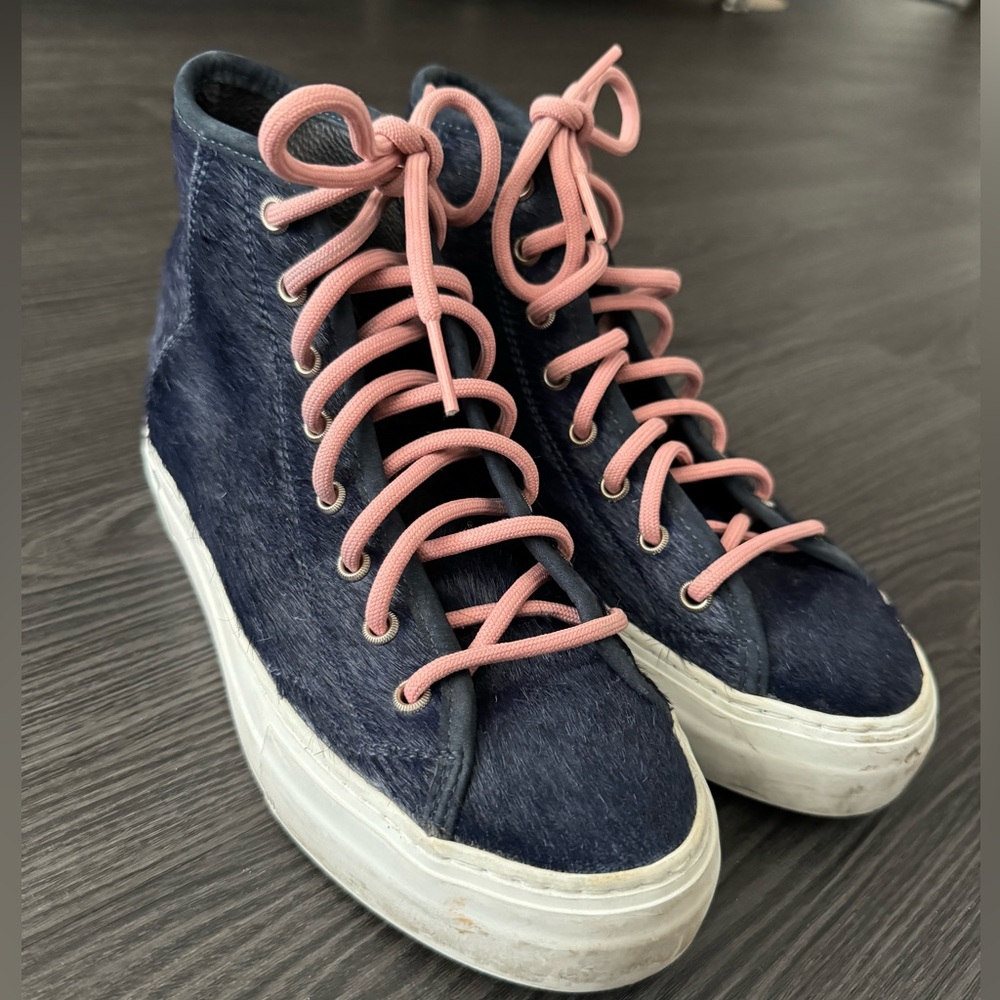 Diemme blue high top sneakers